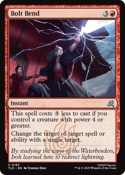 Bolt Bend TLE #163 (Near Mint Uncommon) Magic: The Gathering: Avatar: The Last Airbender: Eternal-Legal