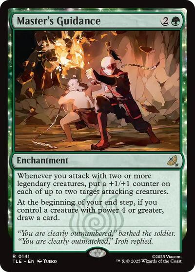 Masters Guidance TLE #141 (Near Mint Rare) Magic: The Gathering: Avatar: The Last Airbender: Eternal-Legal