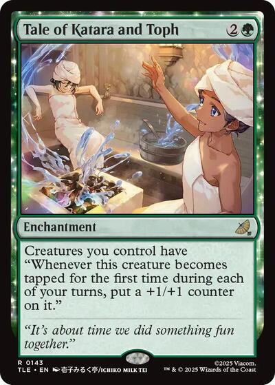 Tale of Katara and Toph TLE #143 (Near Mint Rare) Magic: The Gathering: Avatar: The Last Airbender: Eternal-Legal