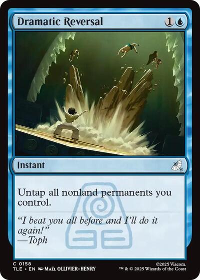 Dramatic Reversal TLE #158 (Near Mint Common) Magic: The Gathering: Avatar: The Last Airbender: Eternal-Legal