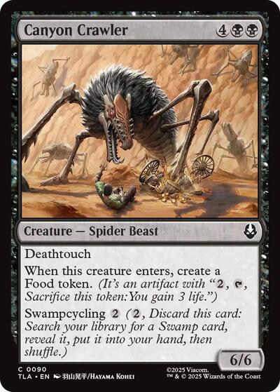 Canyon Crawler TLA #90 (Near Mint Common) Magic: The Gathering: Avatar: The Last Airbender