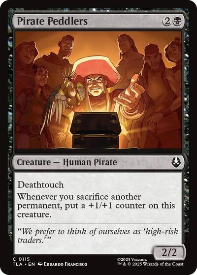 Pirate Peddlers TLA #115 (Near Mint Common) Magic: The Gathering: Avatar: The Last Airbender