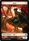 Ally 0004 Clue 0015 Double Sided Token Foil TLA #4 // 15 (Near Mint T) Magic: The Gathering: Avatar: The Last Airbender