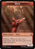 Monk Food 0021 Double Sided Token Avatar: The Last Airbender TLA #10 // 21 (T) Magic: The Gathering: