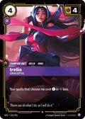 Irelia - Graceful Foil SFD #141/221 (Near Mint Rare) Riftbound: League of Legends Trading Card Game: Spiritforged