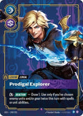 Ezreal - Prodigal Explorer Foil SFD #199/221 (Near Mint Rare) Riftbound: League of Legends Trading Card Game: Spiritforged