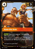 Kato the Arm Foil SFD #112/221 (Near Mint Rare) Riftbound: League of Legends Trading Card Game: Spiritforged
