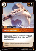 Veteran Poro Foil SFD #099/221 (Near Mint Common) Riftbound: League of Legends Trading Card Game: Spiritforged