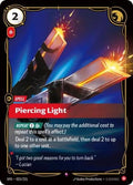 Piercing Light Foil SFD #023/221 (Near Mint Rare) Riftbound: League of Legends Trading Card Game: Spiritforged