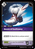 Boots of Swiftness Foil SFD #133/221 (Near Mint Uncommon) Riftbound: League of Legends Trading Card Game: Spiritforged