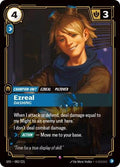 Ezreal - Dashing Foil SFD #082/221 (Near Mint Rare) Riftbound: League of Legends Trading Card Game: Spiritforged