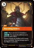 Marching Orders Foil SFD #114/221 (Near Mint Rare) Riftbound: League of Legends Trading Card Game: Spiritforged