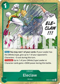 Eleclaw Foil OP14 #EB04-019 (Near Mint Rare) One Piece Card Game: The Azure Sea's Seven