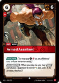 Armed Assailant Foil SFD #002/221 (Near Mint Common) Riftbound: League of Legends Trading Card Game: Spiritforged