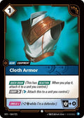 Cloth Armor Foil SFD #064/221 (Near Mint Common) Riftbound: League of Legends Trading Card Game: Spiritforged