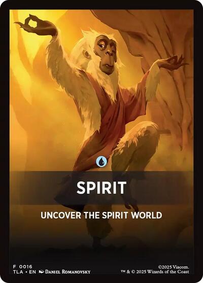 Spirit Theme Card TLA #16 (Near Mint T) Magic: The Gathering: Avatar: The Last Airbender