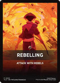 Rebelling Theme Card TLA #33 (Near Mint T) Magic: The Gathering: Avatar: The Last Airbender