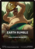 Earth Rumble Theme Card TLA #41 (Near Mint T) Magic: The Gathering: Avatar: The Last Airbender