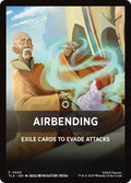 Airbending Theme Card TLA #2 (Near Mint T) Magic: The Gathering: Avatar: The Last Airbender