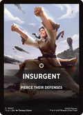 Insurgent Theme Card TLA #7 (Near Mint T) Magic: The Gathering: Avatar: The Last Airbender