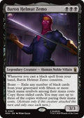 Baron Helmut Zemo MSH #87 (Near Mint Rare) Magic: The Gathering: Marvel Super Heroes