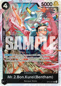 Mr2BonKurei Bentham Foil OP14 #OP14-091 (Near Mint Secret Rare) One Piece Card Game: The Azure Sea's Seven