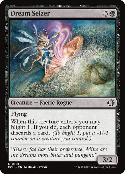 Dream Seizer ECL #101 (Near Mint Common) Magic: The Gathering: Lorwyn Eclipsed