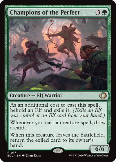 Champions of the Perfect ECL #171 (Near Mint Rare) Magic: The Gathering: Lorwyn Eclipsed