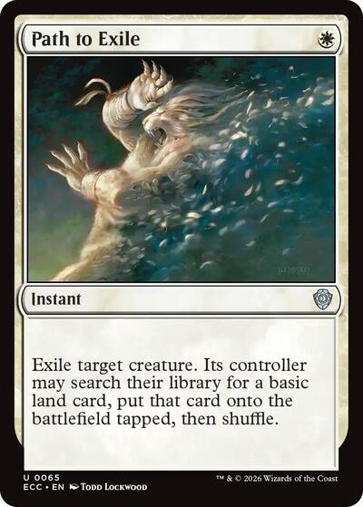 Path to Exile ECC #65 (Near Mint Uncommon) Magic: The Gathering: Commander: Lorwyn Eclipsed