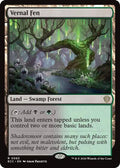 Vernal Fen ECC #63 (Near Mint Rare) Magic: The Gathering: Commander: Lorwyn Eclipsed