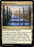 Path of Ancestry ECC #158 (Near Mint Common) Magic: The Gathering: Commander: Lorwyn Eclipsed