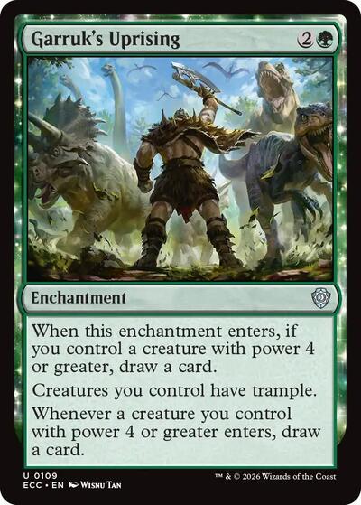 Garruks Uprising ECC #109 (Near Mint Uncommon) Magic: The Gathering: Commander: Lorwyn Eclipsed