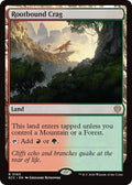 Rootbound Crag ECC #163 (Near Mint Rare) Magic: The Gathering: Commander: Lorwyn Eclipsed