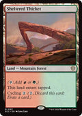 Sheltered Thicket ECC #167 (Near Mint Rare) Magic: The Gathering: Commander: Lorwyn Eclipsed