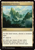 Unclaimed Territory ECC #175 (Near Mint Uncommon) Magic: The Gathering: Commander: Lorwyn Eclipsed
