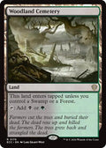Woodland Cemetery ECC #176 (Near Mint Rare) Magic: The Gathering: Commander: Lorwyn Eclipsed