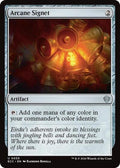 Arcane Signet 0055 ECC #55 (Near Mint Uncommon) Magic: The Gathering: Commander: Lorwyn Eclipsed