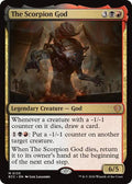The Scorpion God ECC #133 (Near Mint Mythic Rare) Magic: The Gathering: Commander: Lorwyn Eclipsed