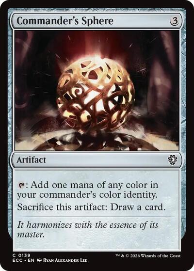 Commanders Sphere ECC #139 (Near Mint Common) Magic: The Gathering: Commander: Lorwyn Eclipsed