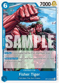 Fisher Tiger OP14 #OP14-054 (Near Mint Uncommon) One Piece Card Game: The Azure Sea's Seven