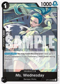 Ms Wednesday OP14 #OP14-083 (Near Mint Uncommon) One Piece Card Game: The Azure Sea's Seven