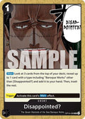 Disappointed OP14 #OP14-099 (Near Mint Uncommon) One Piece Card Game: The Azure Sea's Seven