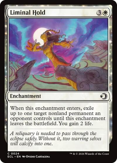 Liminal Hold Lorwyn Eclipsed ECL #24 (Common) Magic: The Gathering: