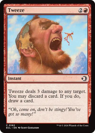 Tweeze ECL #162 (Near Mint Common) Magic: The Gathering: Lorwyn Eclipsed