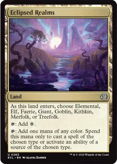 Eclipsed Realms ECL #263 (Near Mint Uncommon) Magic: The Gathering: Lorwyn Eclipsed