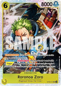 Roronoa Zoro Foil ST-29 #ST29-014 (Near Mint Secret Rare) One Piece Card Game: Starter Deck 29: Egghead