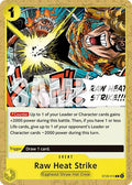 Raw Heat Strike ST-29 #ST29-015 (Near Mint Common) One Piece Card Game: Starter Deck 29: Egghead