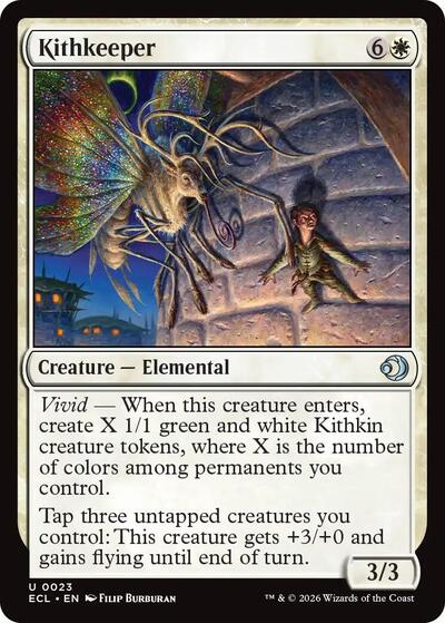 Kithkeeper Lorwyn Eclipsed ECL #23 (Uncommon) Magic: The Gathering: