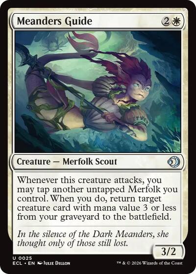 Meanders Guide Lorwyn Eclipsed ECL #25 (Uncommon) Magic: The Gathering: