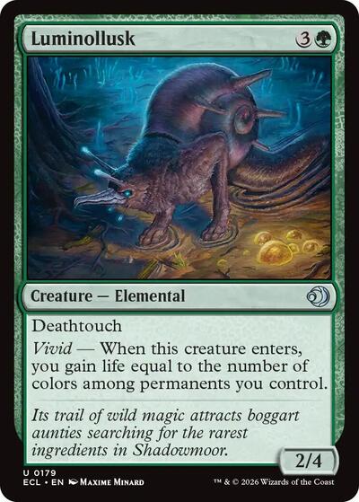 Luminollusk Lorwyn Eclipsed ECL #179 (Uncommon) Magic: The Gathering: